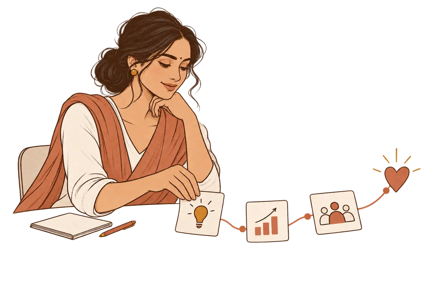 A strategist connecting ideas, growth and people